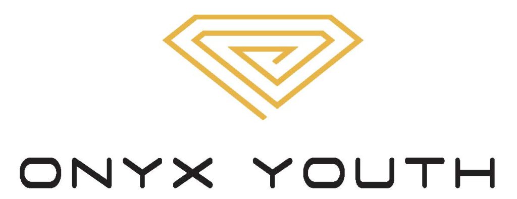 Onyx youth mask logo.
